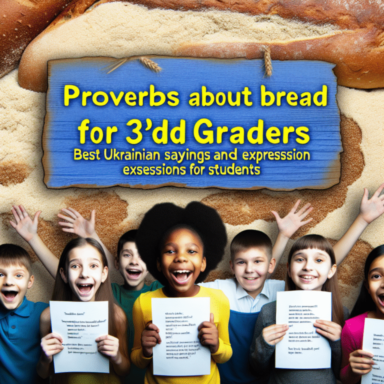 Прислівʼя про хліб 3 клас: найкращі українські приказки та вислови для школярів