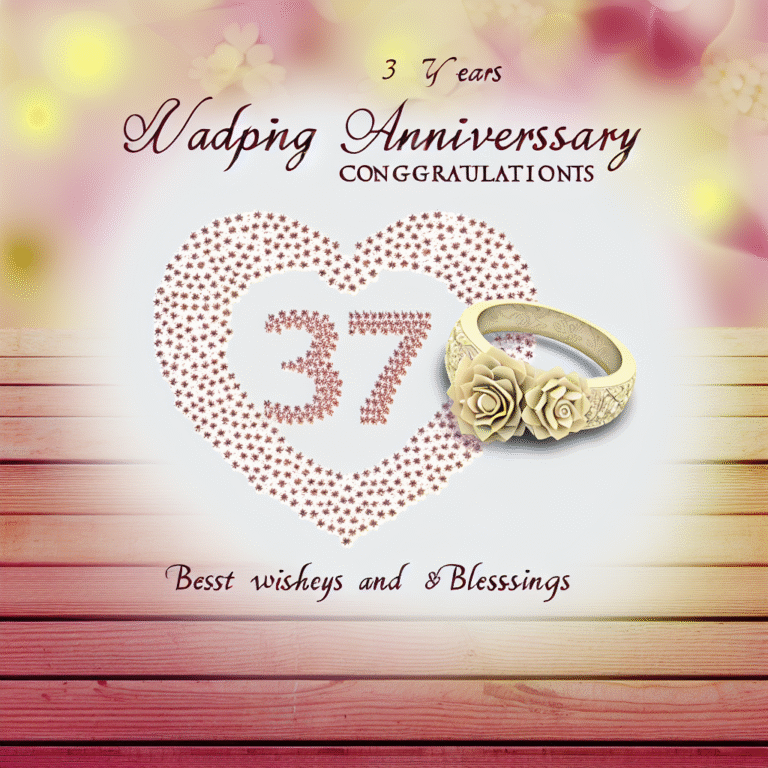 37 років весілля привітання: найкращі слова та побажання для ювілею