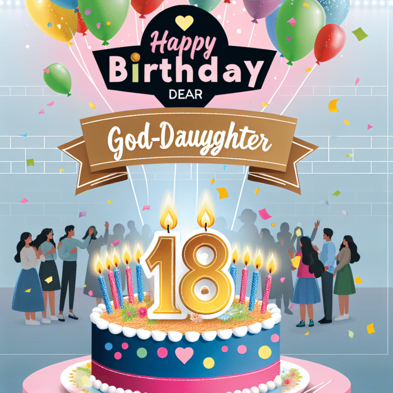 Привітання з днем народження похресниці 18 років: Щирі побажання та креативні ідеї для святкування