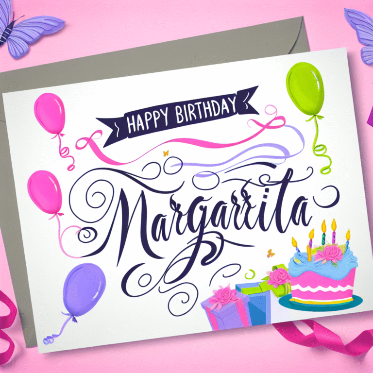 Привітання з днем народження Маргарита: Найкращі ідеї для святкового побажання!