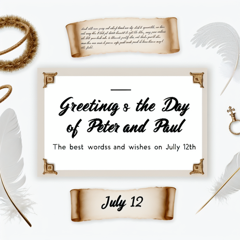 Привітання з днем ангела Петра і Павла: найкращі слова та побажання на 12 липня