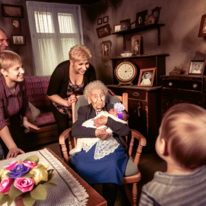 привітання прабабусі з народженням правнучки