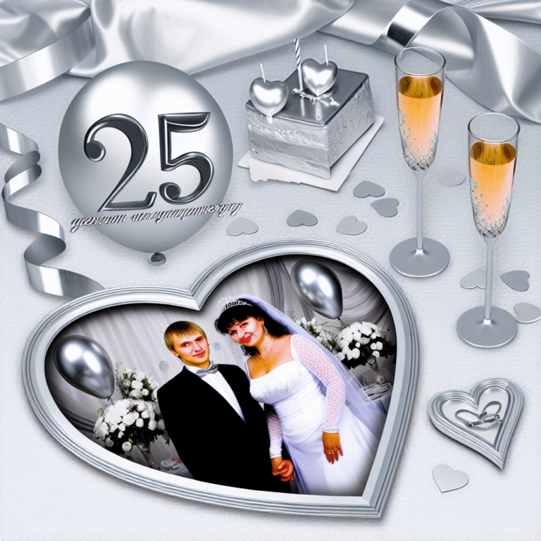 25 років весілля привітання – ідеї, вітання та подарунки для срібного ювілею