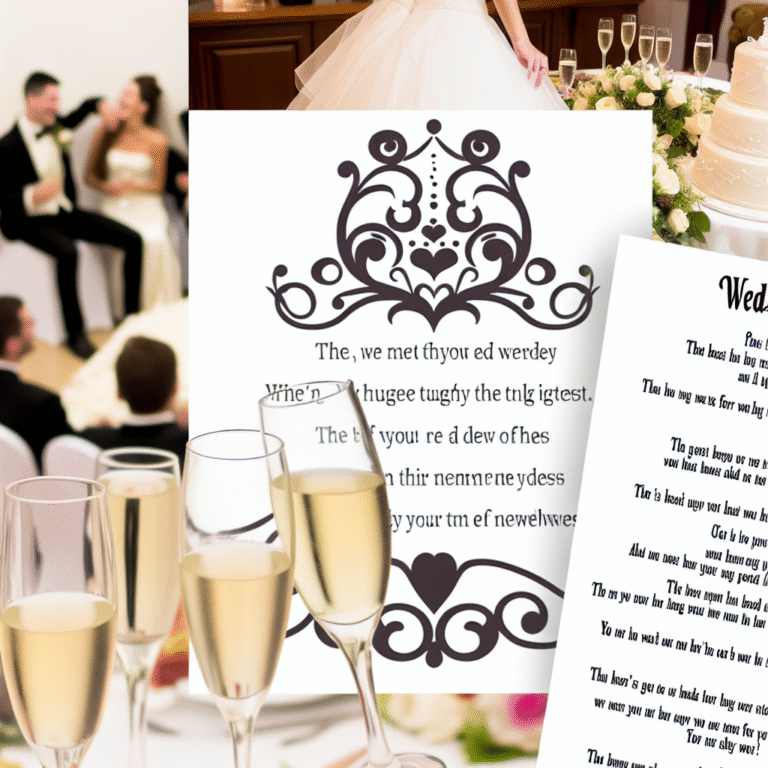 Жартівливі привітання на весілля молодим у віршах: кращі варіанти смішних тостів для молодят