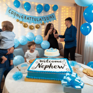 привітання з народженням племінника