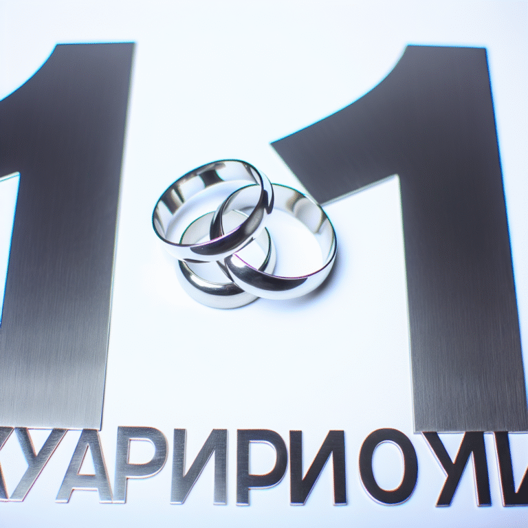 11 років весілля привітання: найкращі побажання на сталевий ювілей