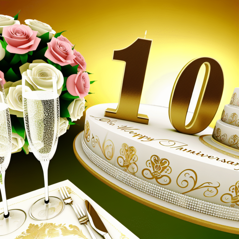 Привітання з 10 річницею весілля: кращі ідеї та теплі слова для оловинного ювілею