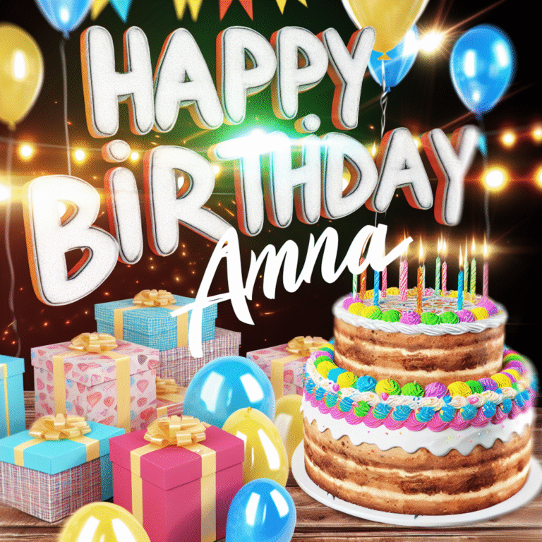 Привітання з днем народження для Анни: Найкращі ідеї та оригінальні побажання