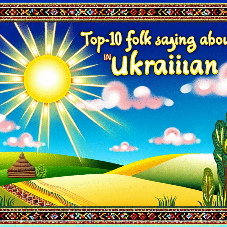 Прислівʼя про сонце: топ-10 народних виразів про світило в українській мові