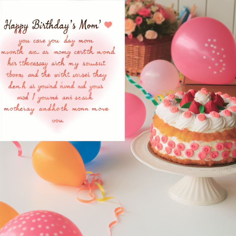 Привітання з днем народження в прозі мамі: Щирі слова для найріднішої жінки