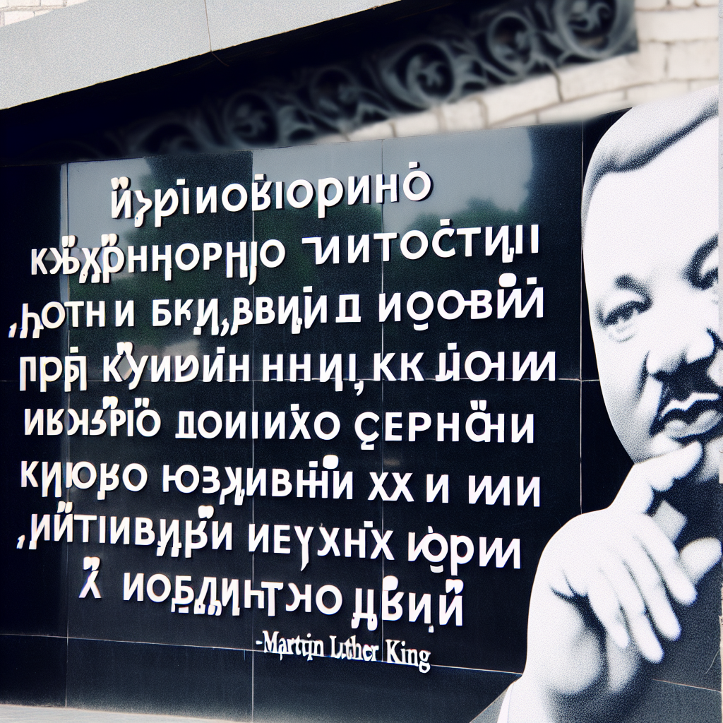 мартін лютер кінг цитати