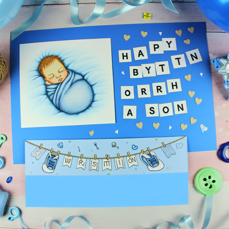 Привітання з народженням синочка своїми словами: Теплі побажання та ідеї для щирих моментів