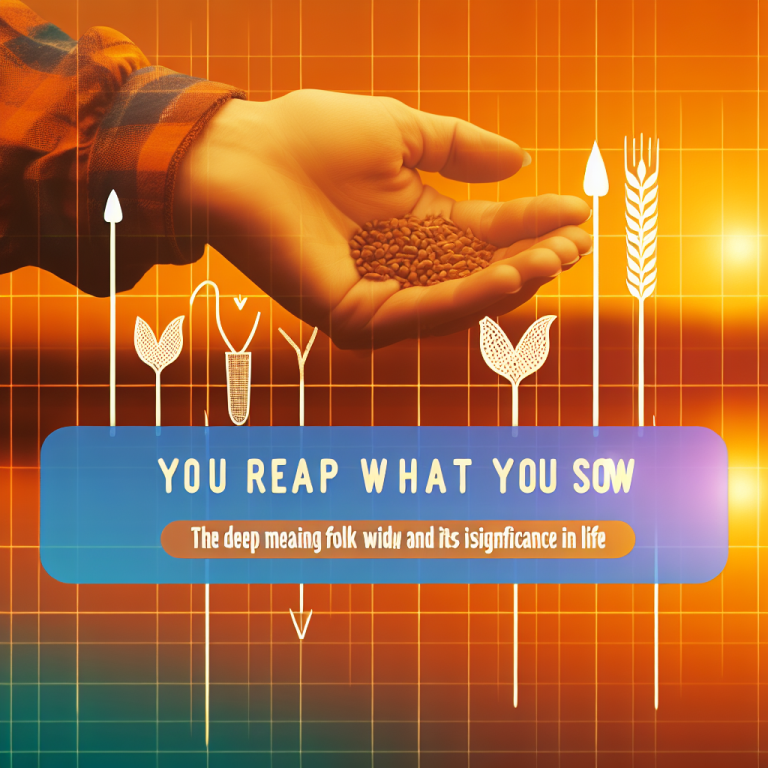 Малюнок до прислівʼя що посієш те й пожнеш: глибокий сенс народної мудрості та його значення в житті