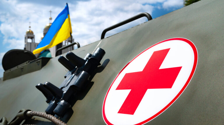 Перший окремий медичний батальйон показав свою польову лабораторію