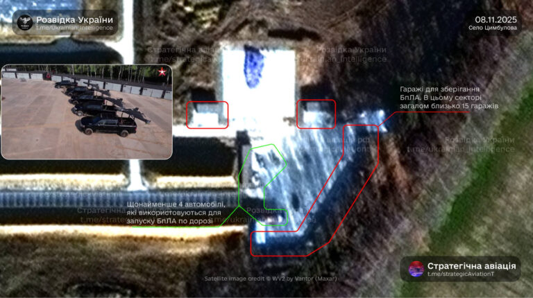 З’явилися супутникові знімки найбільшого в росії майданчика для запуску ударних дронів
