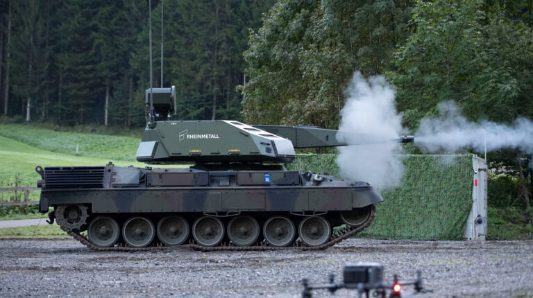 Україна наступного тижня отримає першу систему ППО Skyranger 35 на базі Leopard 1