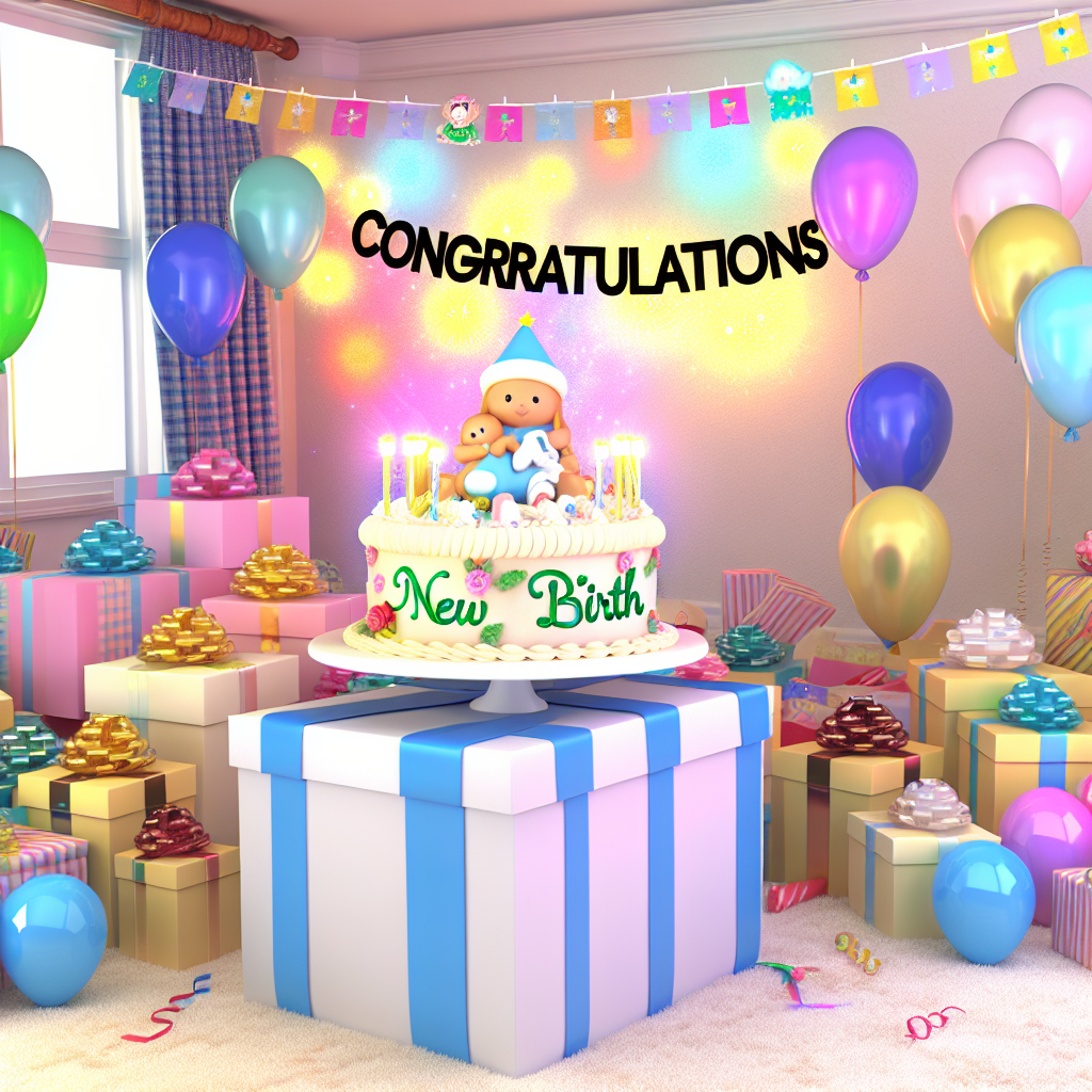 привітання з народженням