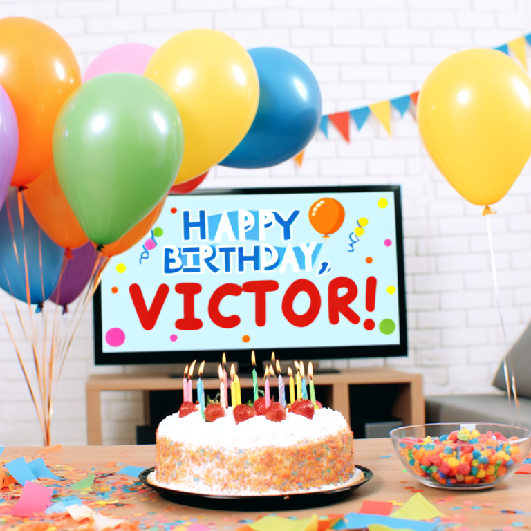Привітання Віктора з днем народження: Найкращі ідеї та поради для святкових слів