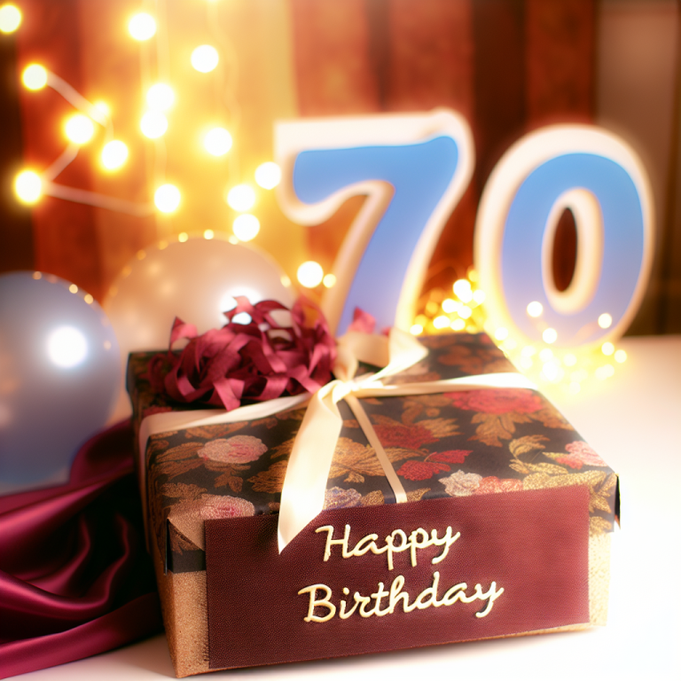 Подарунок на 70 років: ТОП-10 ідей для незабутнього святкування