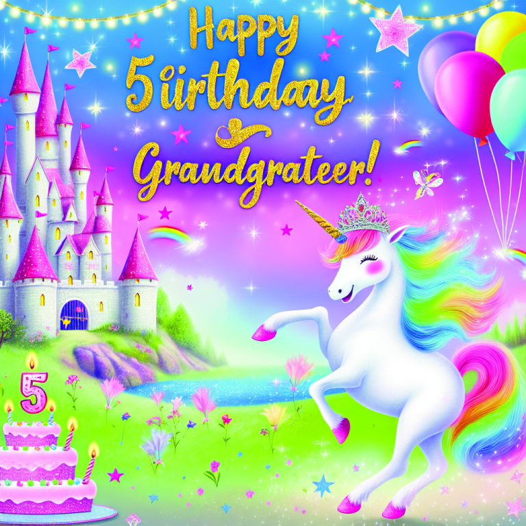 Привітання з днем народження для внучки 5 років: найкращі ідеї та побажання!