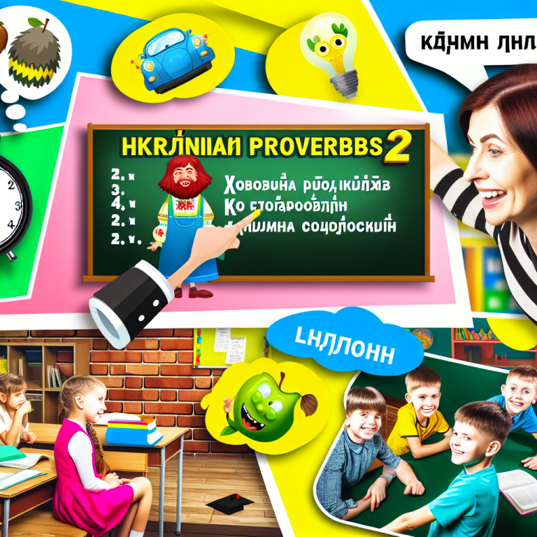 Прислівʼя для дітей 2 класу: найкращі приклади та вправи для навчання