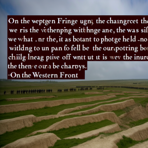 на західному фронті без змін цитати