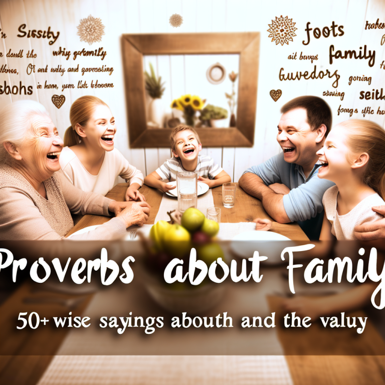 Прислівʼя про родину: 50+ мудрих висловлювань про сімʼю та її цінність