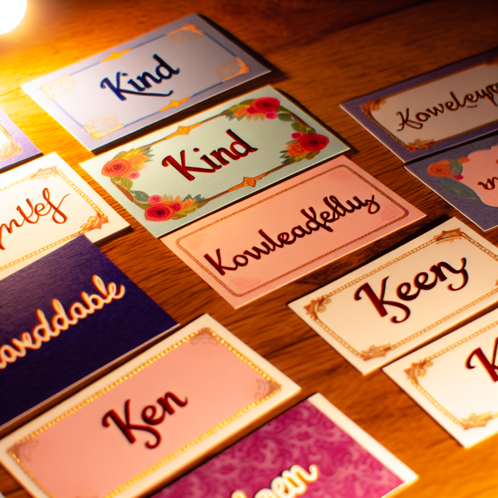 компліменти на букву к