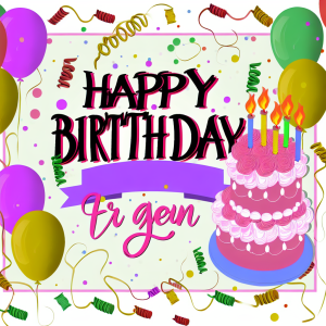 откритка привітання з днем народження для жінки