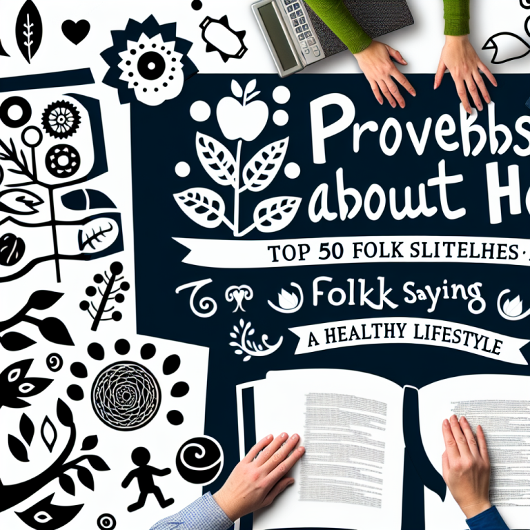 Прислівʼя про здоровʼя: топ-50 народних висловлювань для здорового способу життя