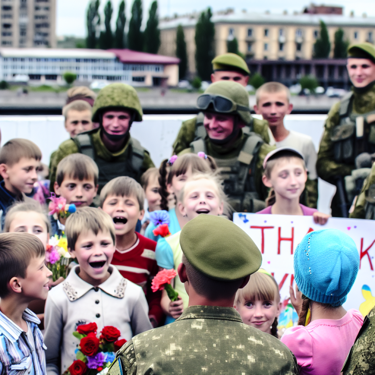 Вірш подяка захисникам України від дітей: трогливі слова малюків для героїв