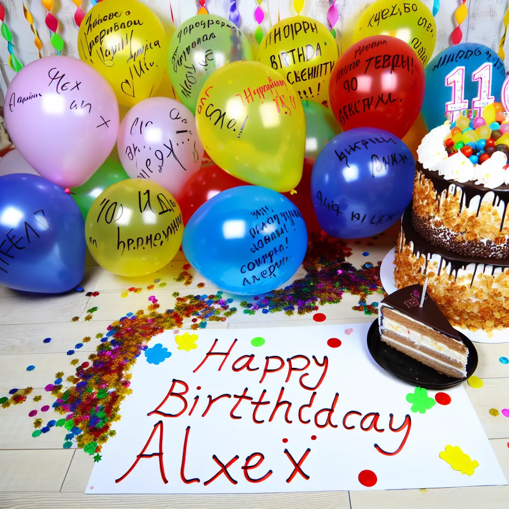 привітання з днем народження олексій