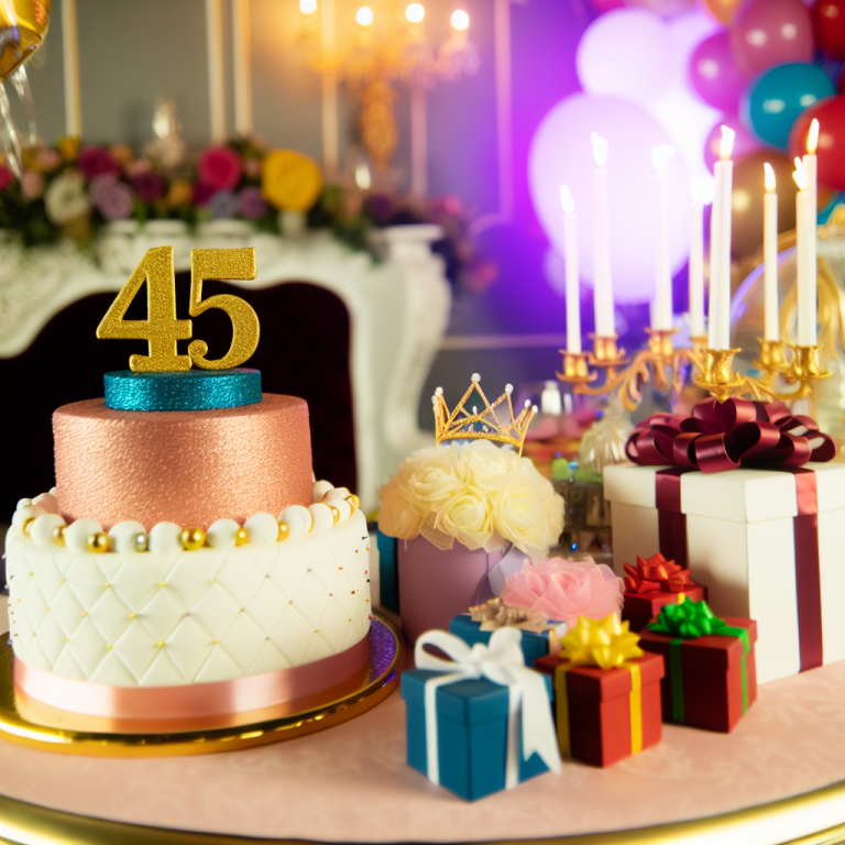 45 років привітання з днем народження: Унікальні ідеї та сердечні побажання для особливого святкування!