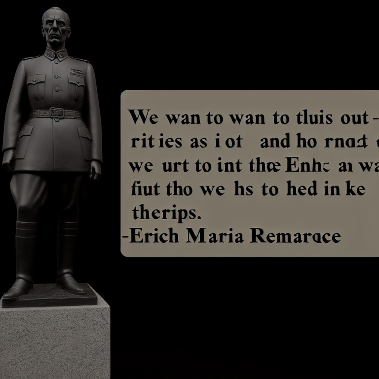 ремарк цитати про війну: найкраща збірка висловів Еріха Марії Ремарка