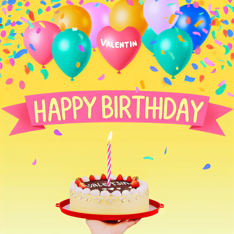 Прикольні привітання з днем народження Валентині: Креативні ідеї для незабутнього свята!