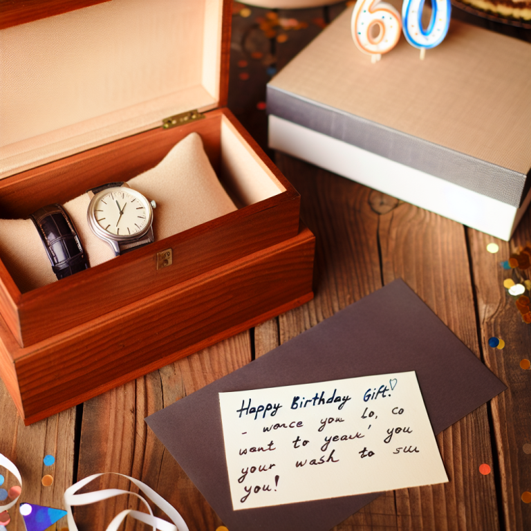 Подарунок на 60 років чоловіку: кращі ідеї для незабутнього дня народження