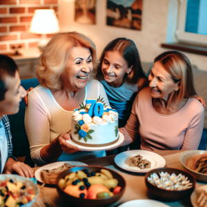 привітання з днем народження бабусі 70 років