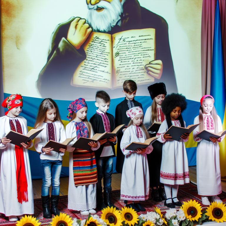 Виховний захід до дня народження Шевченка: сценарій розпорядження святкування в школі