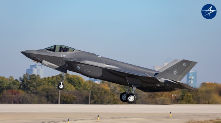 Перший фінський винищувач F-35 здійснив успішний тестовий політ