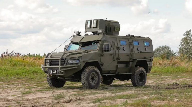 Військові розповіли про український броньовик Gyurza на шасі американського пікапа