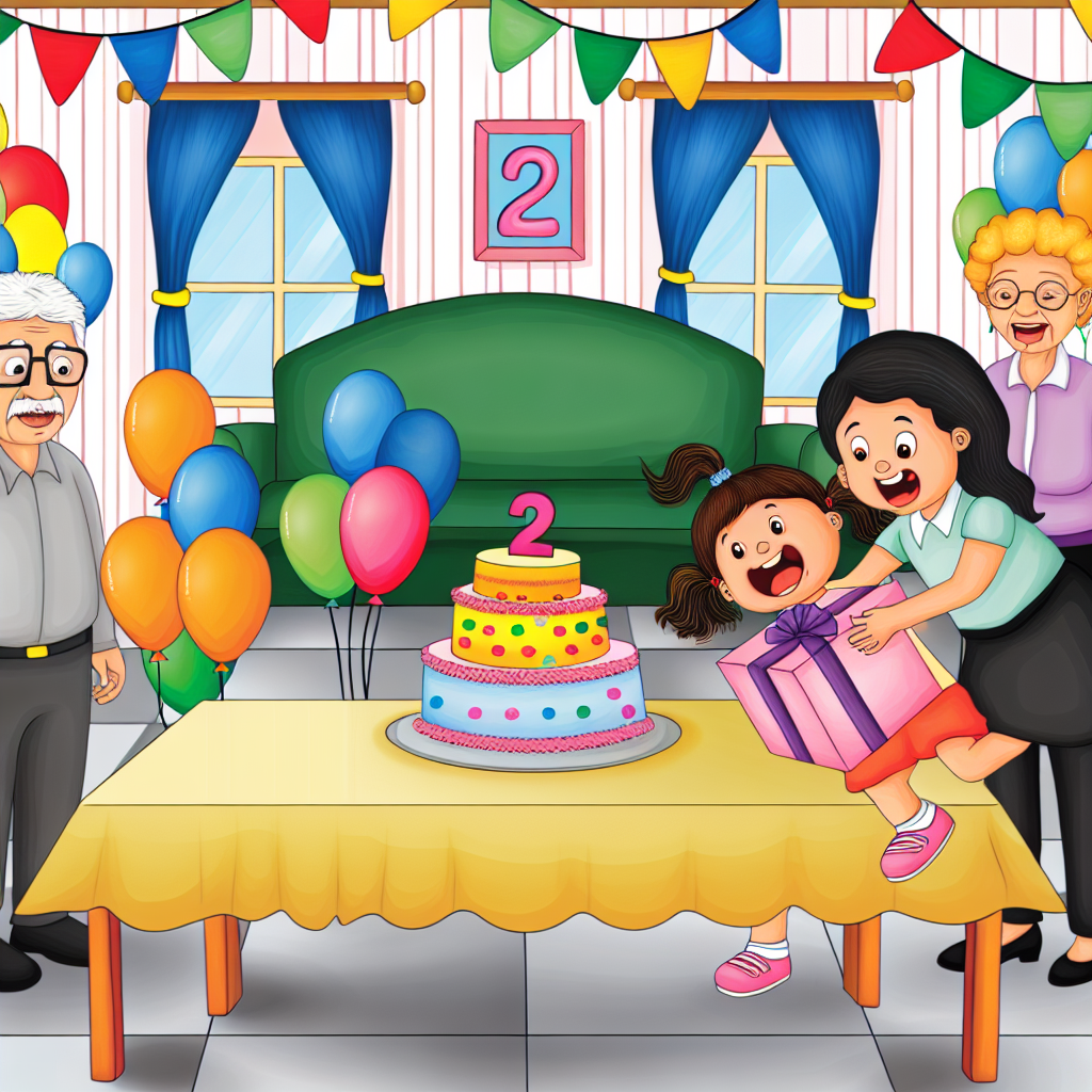 привітання з днем народження внучці 2 роки