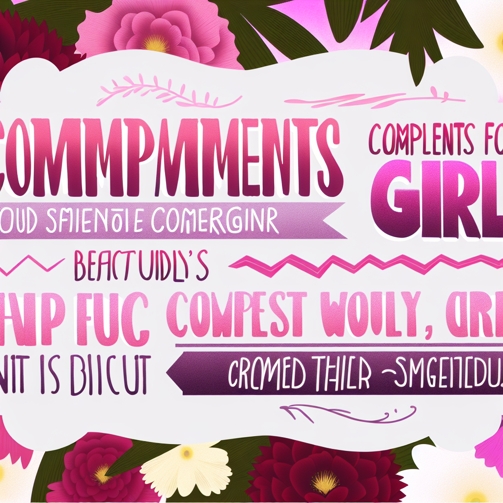 компліменти для дівчат
