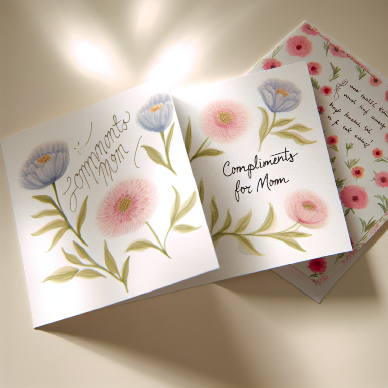 Компліменти для мами: Як висловити любов та вдячність найкращій жінці у вашому житті