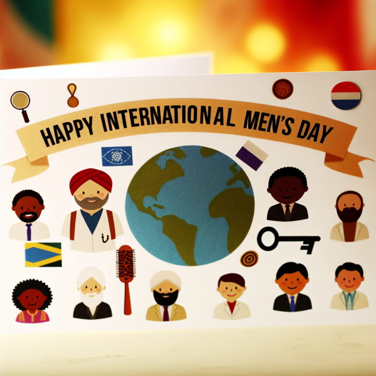 Міжнародний день чоловіків привітання: Креативні ідеї та натхнення для святкування