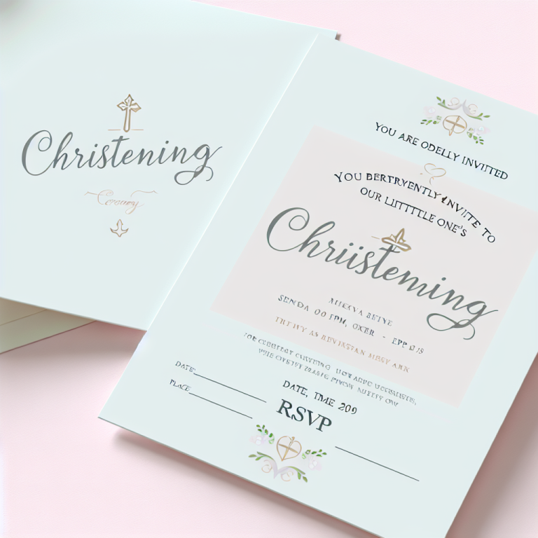 текст запрошення на хрестини: як красиво та зворушливо запросити рідних і друзів