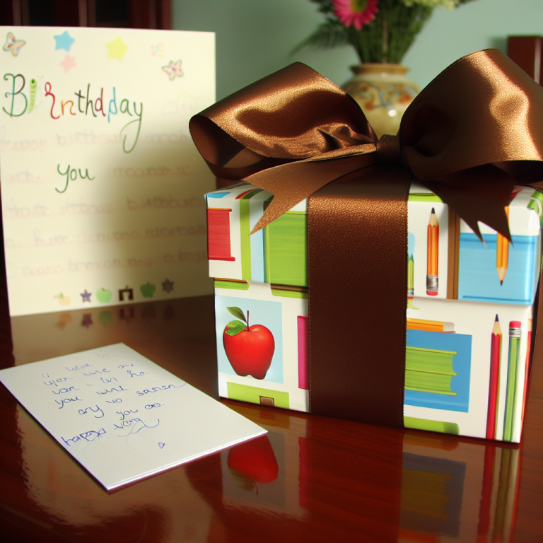 Подарунок вчителю на день народження: найкращі ідеї для приємного та незабутнього сюрпризу