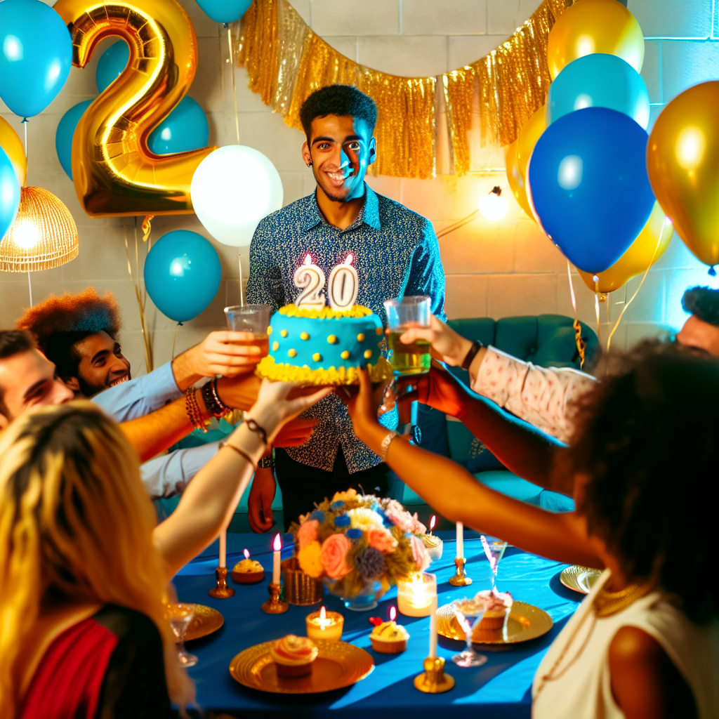 привітання з днем народження 20 років хлопцеві