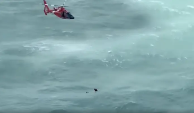 Ураган “Мілтон”: у США чоловік врятувався, схопившись за холодильник посеред океану. Відео