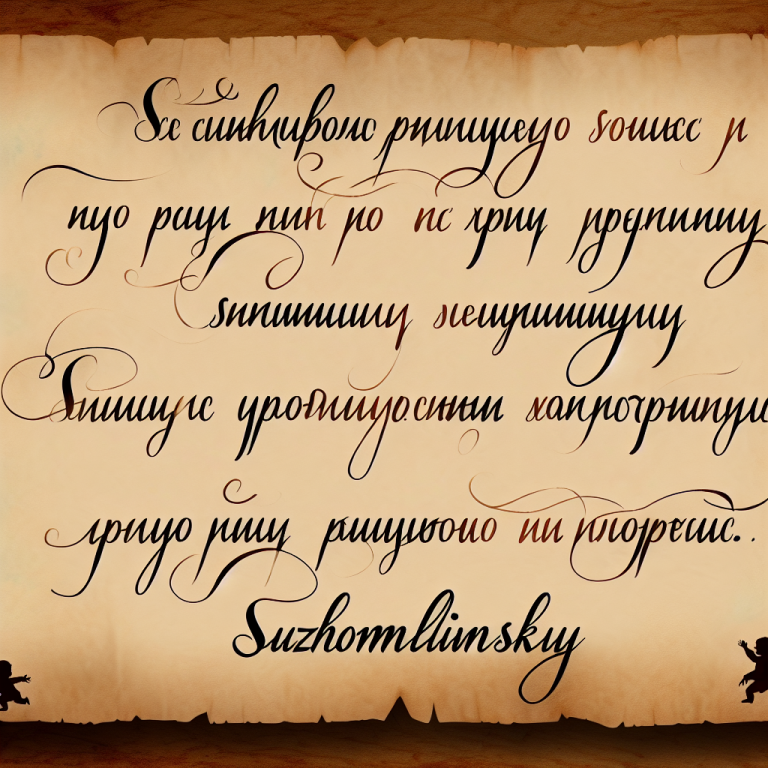 Вислови Сухомлинського про дітей: мудрість, яка надихає на виховання та навчання