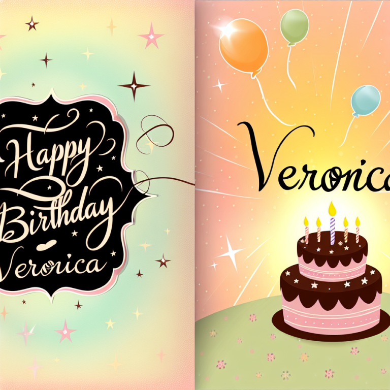 Привітання з днем народження Вероніка: Найкращі ідеї та побажання для свята!